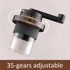 Ceramic Grinding Core Coffee Bean Grinder 35-Gears Adjustable Hand-Cranked Coffee Mill  Camping
