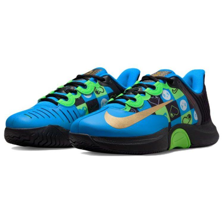 Naomi Osaka X  NikeCourt Air Zoom GP Turbo All Smiles Women Sneakers Blue Photo-Blue Black DX0662-400