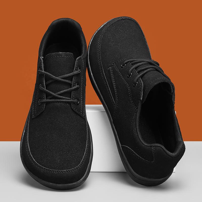 

Чоловіче взуття Широке взуття босоніж для чоловіків Мінімалістичне роздільне штучна шкіра Повсякденне взуття Дихаюче чорне взуття Кросівки для ходьби 48