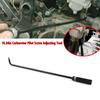 16.34in/41.5cm Carburetor Pilot Screw Adjusting Tool 110° Angled Head Metal Universal for ATV UTV Snowmobile