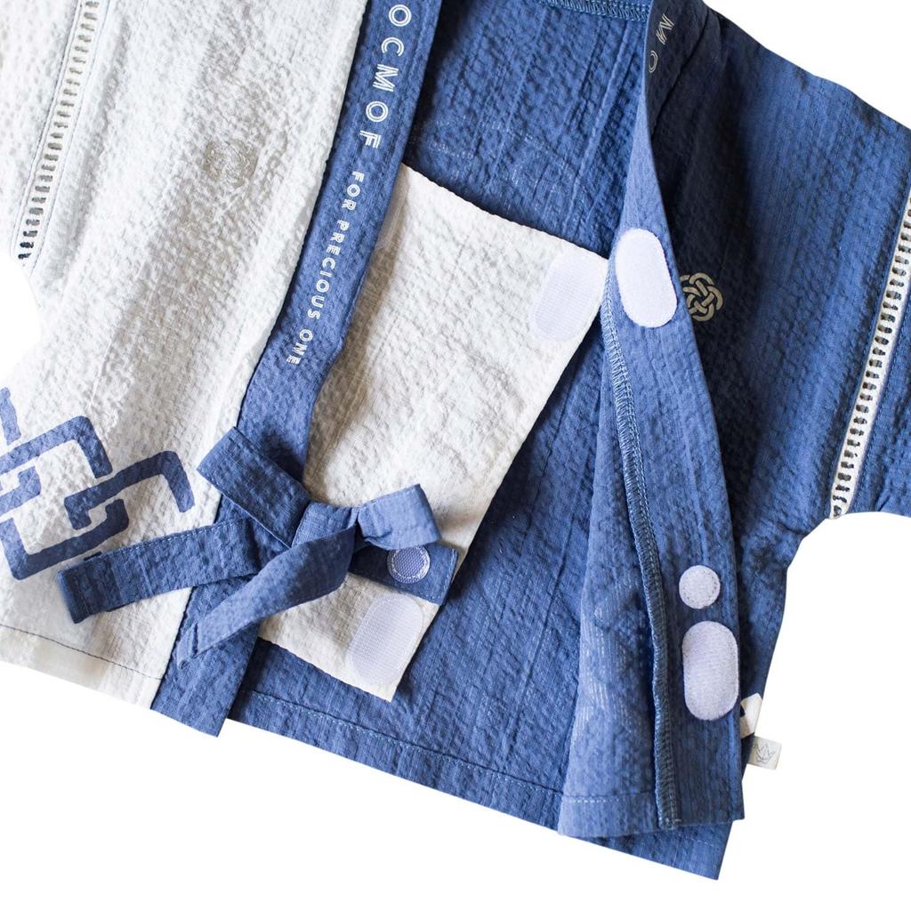 Mocmof Baby Japanese Size 80 Clothes, Children's Clothing, Clothing, 622-566145, Blue,