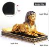 European Pharaoh Sphinx Red Wine Rack - Stylish Resin Home Decor