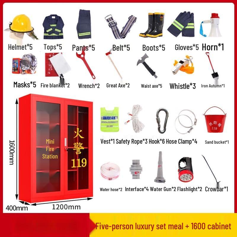 WEZHO Micro Fire Station Cabinet