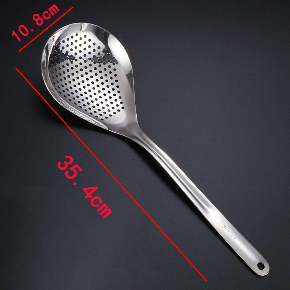 Home Kitchen Tool Cooking Gadgets Food Cookware Skimmer Filter Ladle Food Strainer Strainer Spoon