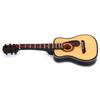 3pcs With Stand And Case Miniature Guitar Model Acoustic Guitar Ornament  Desk Shelf Decoration