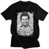 Vintage Pablo Escobar T Shirt Unisex Soft Cotton Casual T-shirt Short Sleeve Narcos Tee Tops Slim Fit Fashion Tshirt Apparel