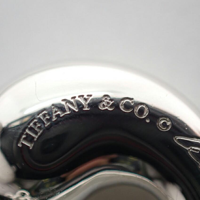 [Used] TIFFANY 925 Eternal Circle Pendant/Necklace/j17-3