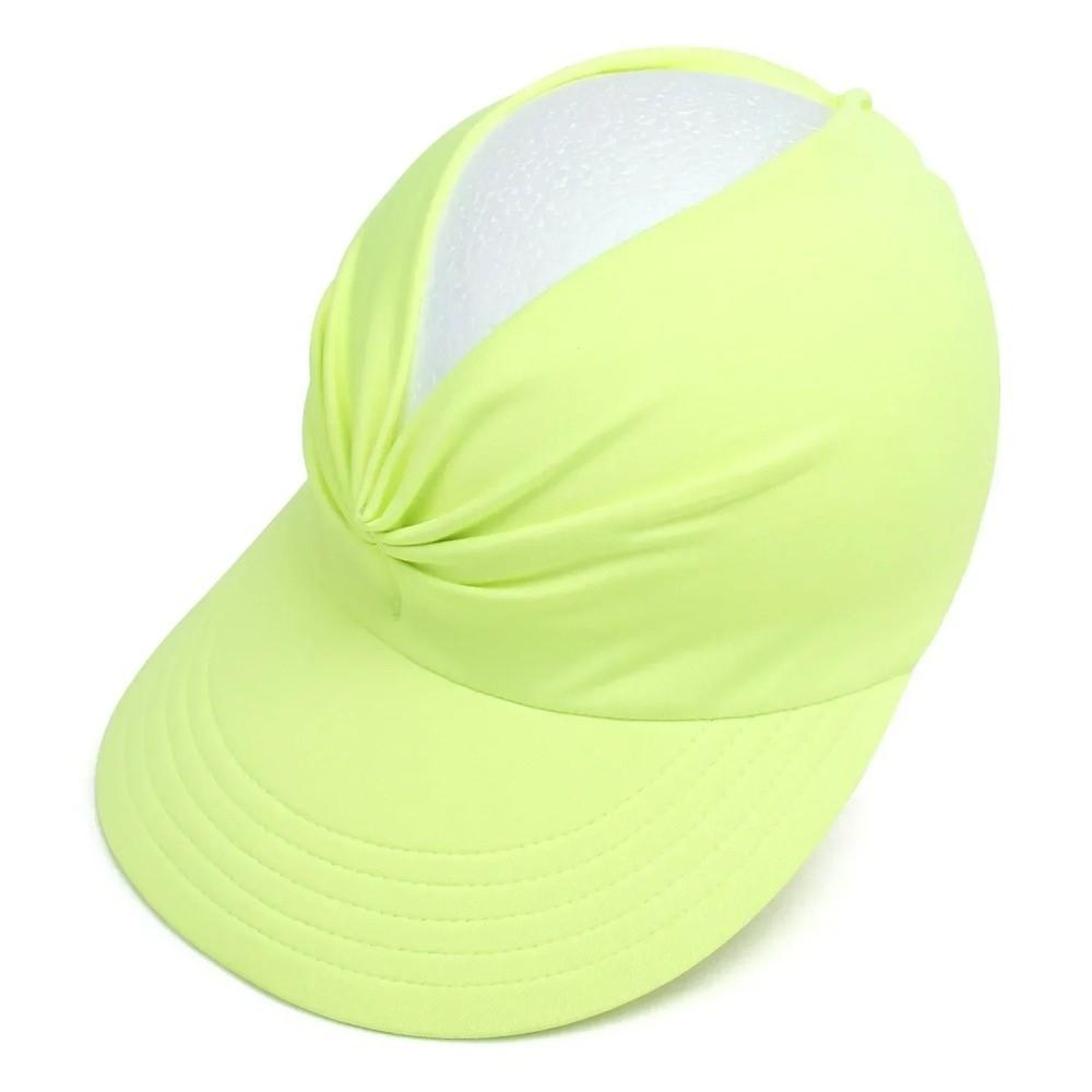 Flexible Sun-Protection Cap Wide Brim Sunscreen Hat Solid Color Outdoor Sports Hat  Outdoor Sport