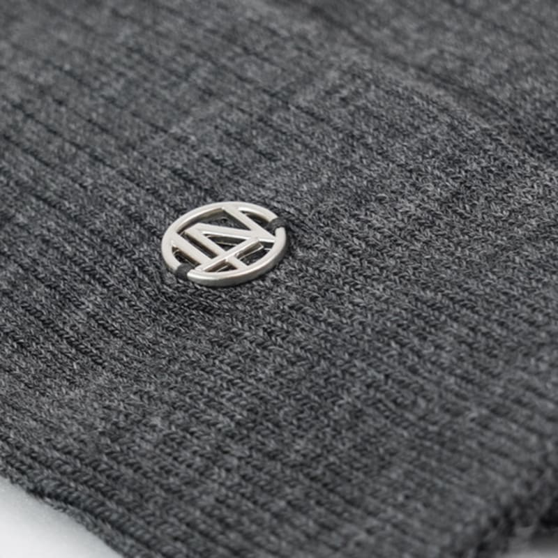 Nitina Emblem Wool Blend Knee Socks M/GY