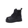 Children Fashion Boots Non-slip Kids Ankle Boots Causal Thick Bottom Girls Short Leather Boots All Match All Match Size 26-36