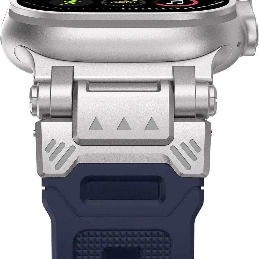 

Спортивный ремешок для Apple Watch S11/S10 46MM 42mm 9 8 7 45mm Ultra 3 49MM Титановый цвет Силиконовый ремешок для iWatch SE3 6 44mm 44 45 49mm S10-46mm