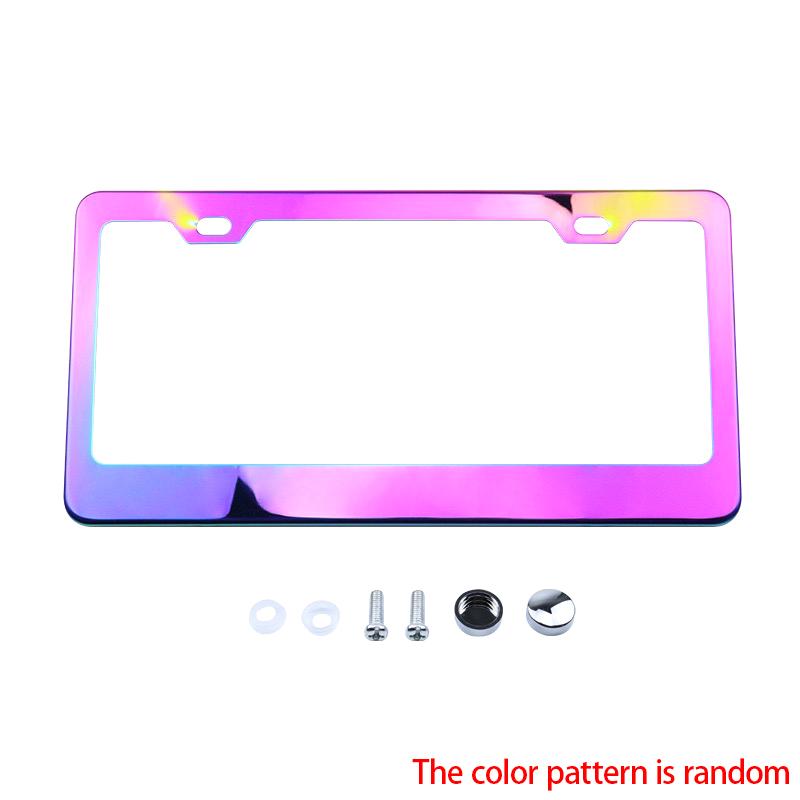 

Рамки для номерного знака 1шт, 31см(12.2 дюйма) Универсальный держатель для номерного знака автомобиля США из нержавеющей стали, в комплект входит держатель