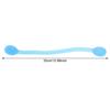 2PCS Silicone Blue Body Shaper Stretched High Elastic Yoga Pull Rope Resistance Stretch Band