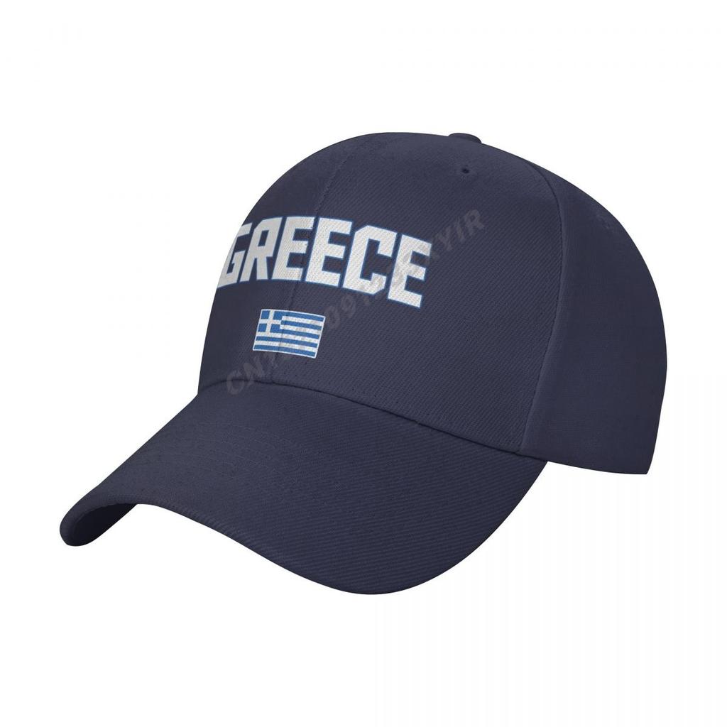 Berretto da Baseball Bandiera Greca Wild Parasole con Visiera Regolabile per Unisex Donna Stampa