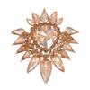 Luxurious Court-style Crystal Brooch, High-end Mistake, Light Luxury Design Sense, Niche Brooch, Grand Suit Corsage