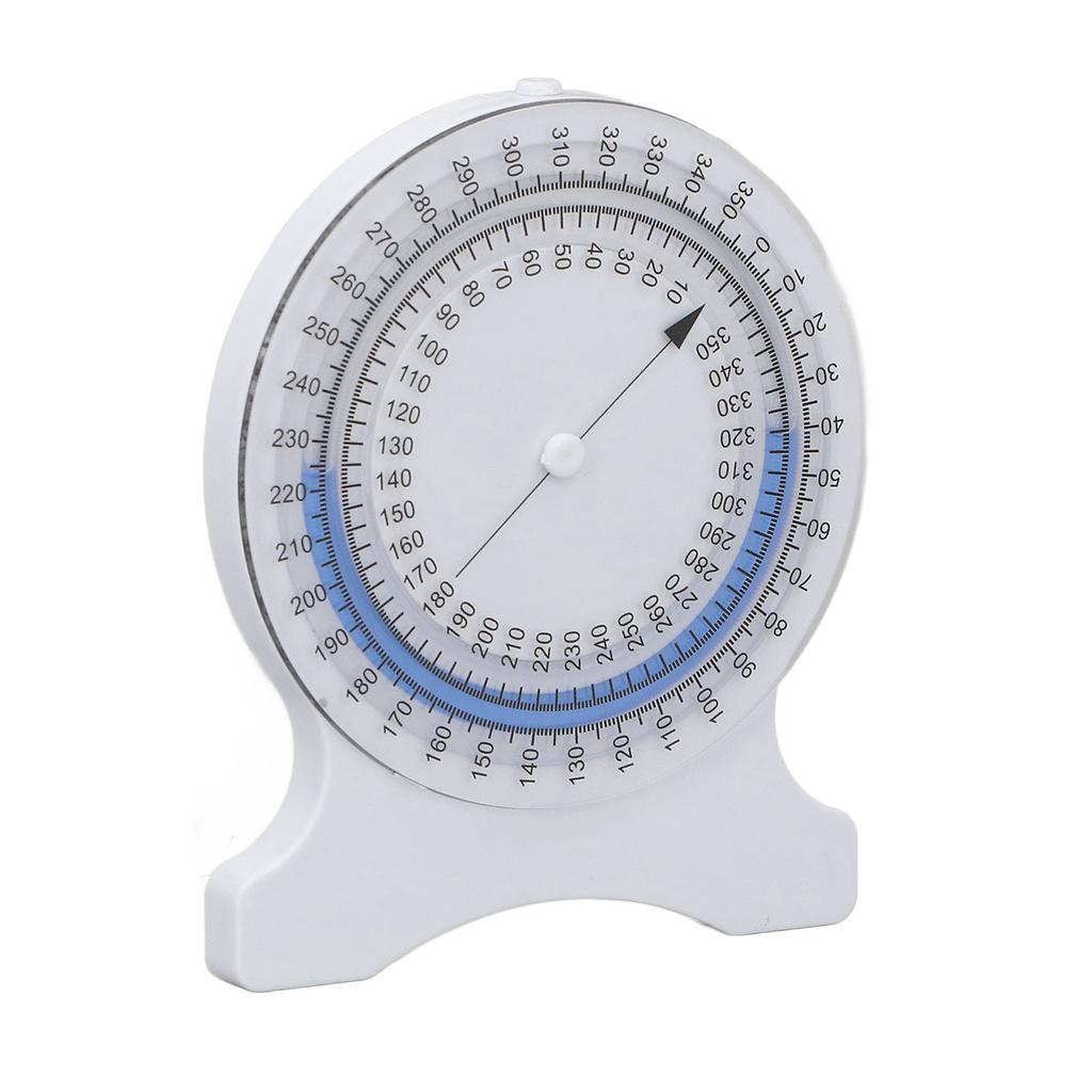 Inclinometer Gauge for Physical Therapy Non Leak Bubble Accurate Measurements for Students Professionals Blue