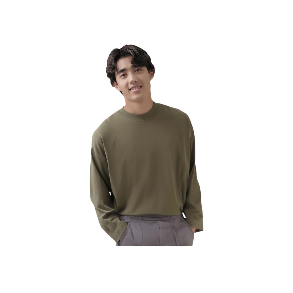 Carhartt WIP Solid Color Logo Letter Print Crew Neck Long Sleeve T-Shirt Men tops I031372-1FF-XX
