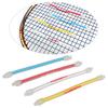Tennis Racket Damper Silicone Tennis Bat Vibration Absorbing Shock Reducing Anti-slip Strips