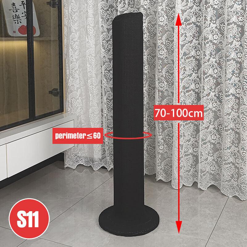 1pc Tower Fan Cover Vertical Floor Standing Electric Fan Protective Cover Universal Home All-inclusive Anti- Dirty Storage Bag