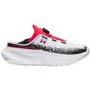 Under Armour SlipSpeed Low Top Casual Running Shoes Unisex White Red Sneakers 3028539-109
