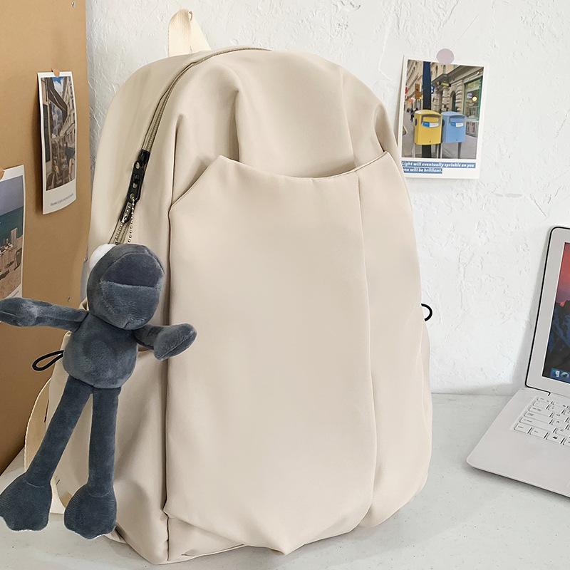 New Elementary School Bag Girls Junior High School Boys Splicing Backpack