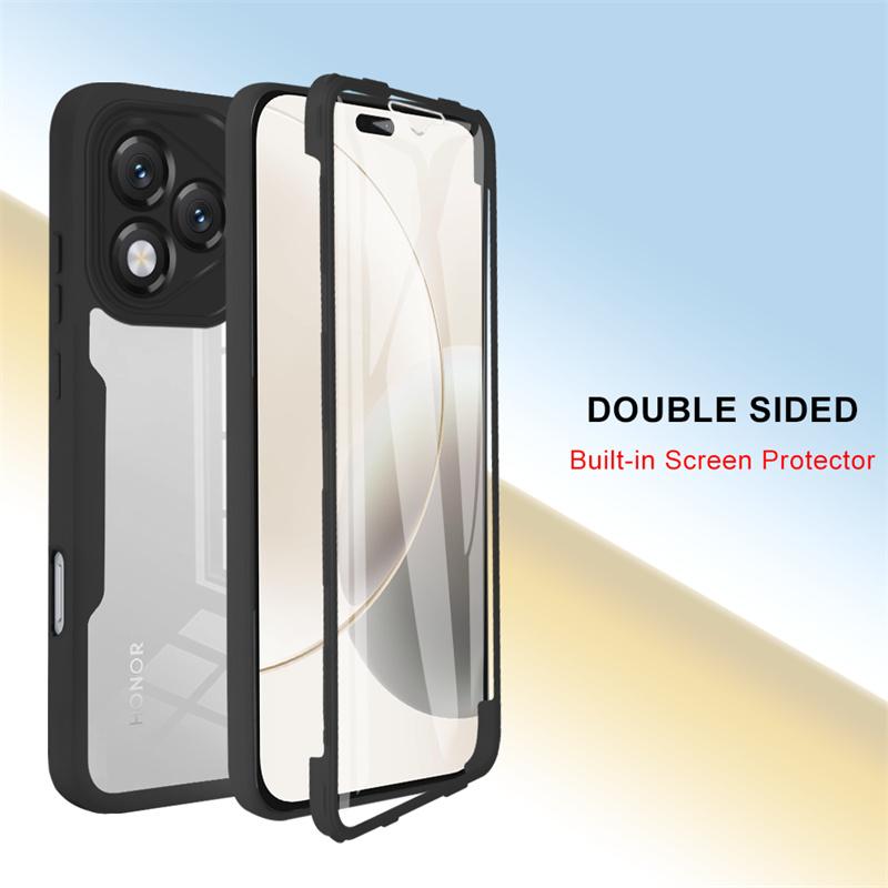 Full Body Protection Shockproof Case for Honor X5c Plus Protective Cover Screen Protector Fundas Coque