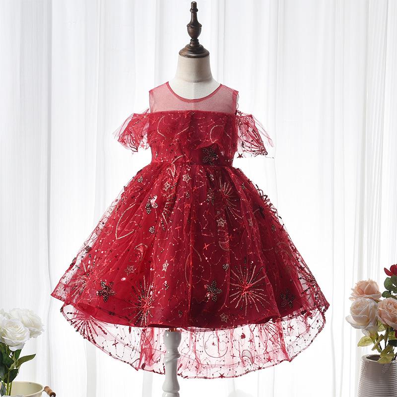 Girls' Wedding & Evening Gown: Princess Birthday Dress & Dance Costume for Children