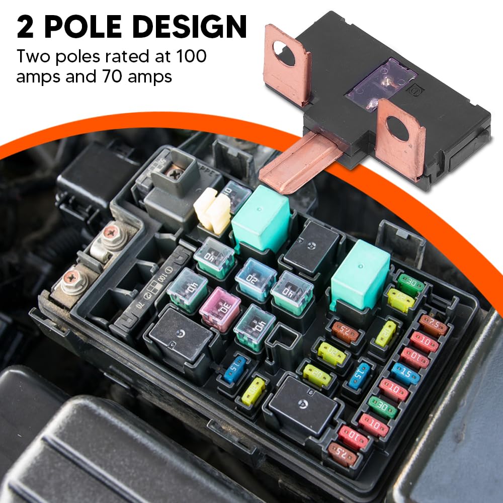 Multi Block Fu se a 38231 Sda A01 100/70amp Plastic Multi Block Fu se Replacement Battery Circuit Fuse for Car Battery Fuse