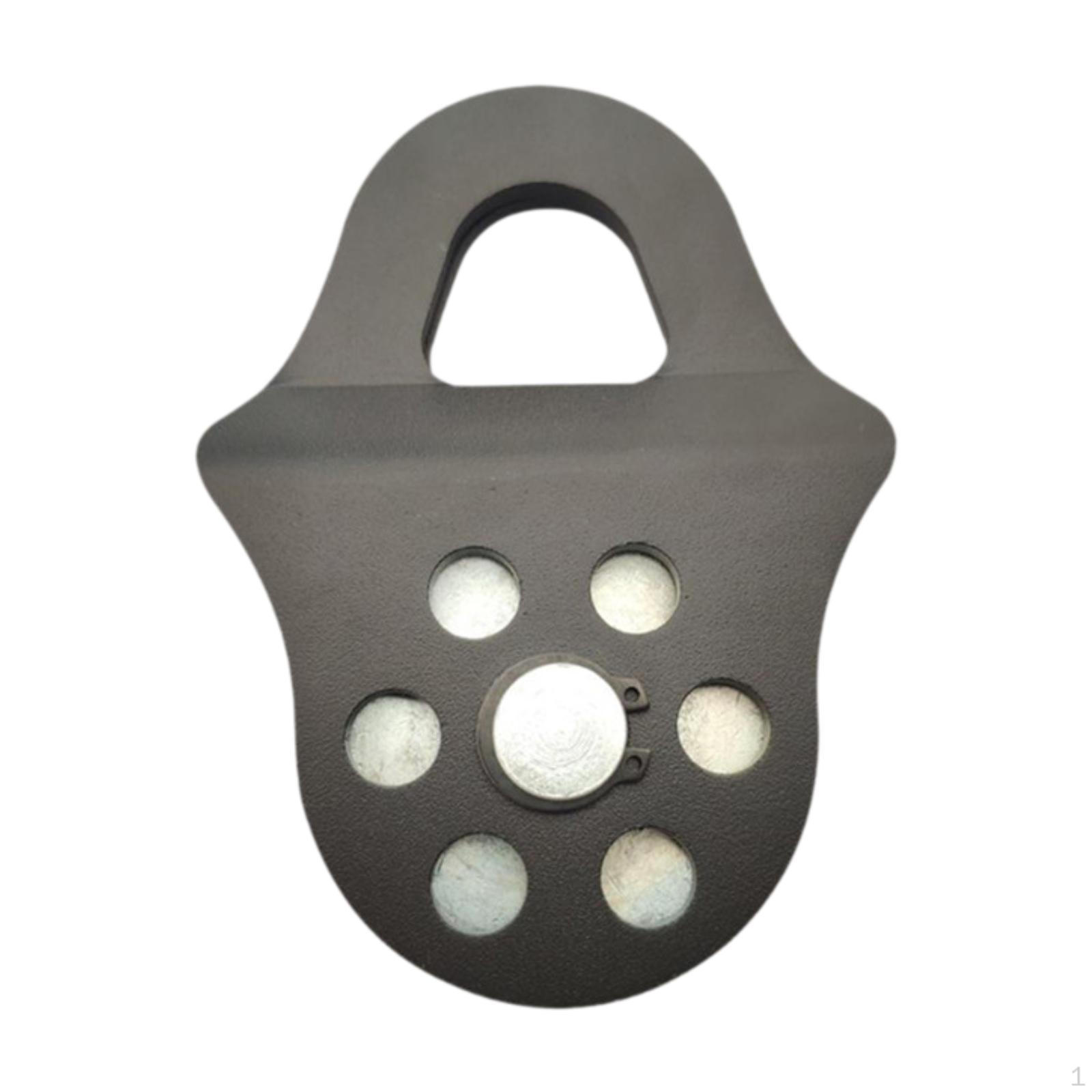 

6-тонный шкив лебедки Snatch Block для буксировки транспортных средств и использования в гараже чёрный