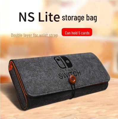 "Nintendo Switch Accessories Storage Set: Dustproof Bag & Game Console Liner"