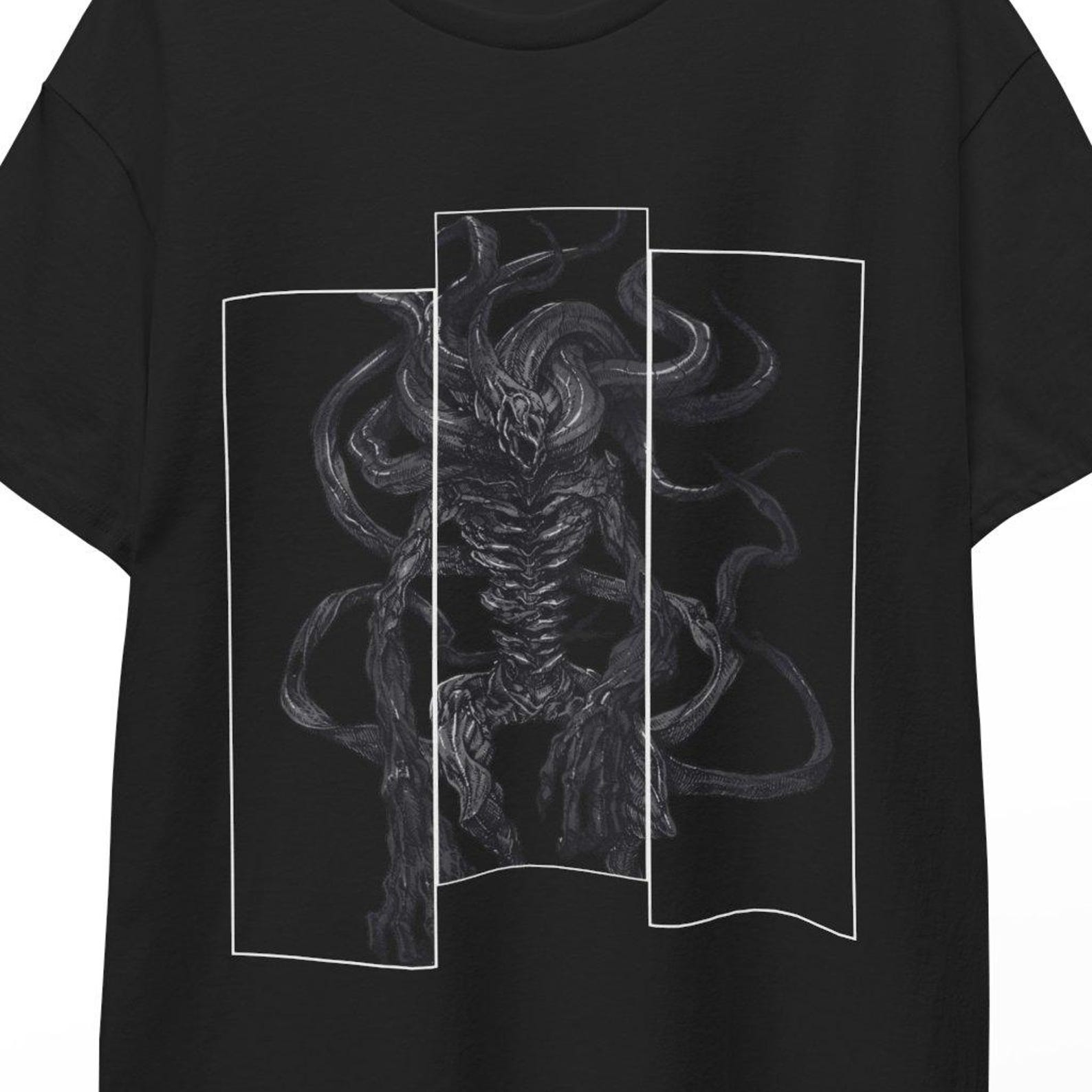 Bloodborne Hunters Dream TShirt Gothic Dark Fantasy Game Shirt Lovecraftian Beast Hunt Aesthetic Tee for Fans and Gamers Giftbloodborneshirt 2XL