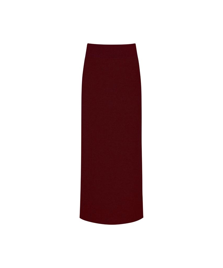 Calate Pure Cashmere Long Skirt