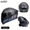 AD All-Season Flip-Up Full Face Motorcycle Helmet, 3C/DOT Certified for Men and Women
