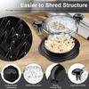 Multi-functional Chicken Breast Shredder & Grinder: Household Slicer, Separator, Baby Food Maker