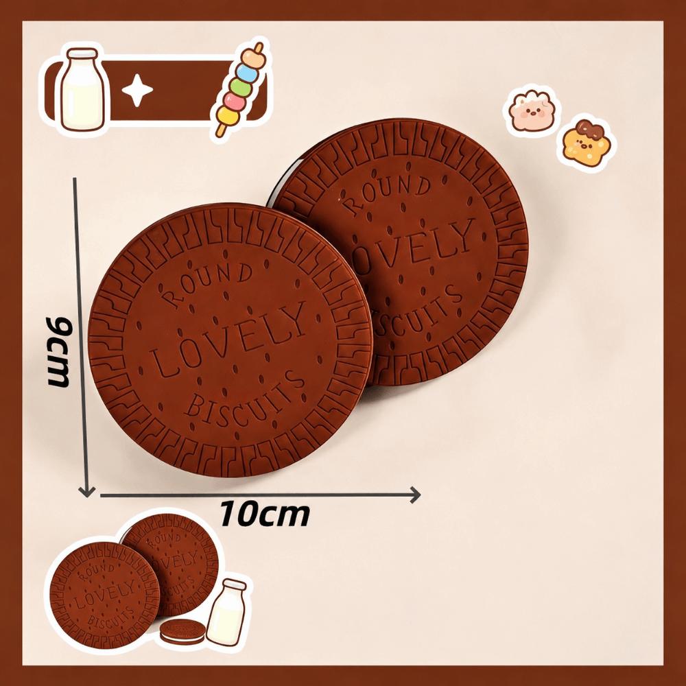 With Scent Notebook Chocolate/Cookie Shape Pocket Journal Cookie Shaped Notebook  Gift