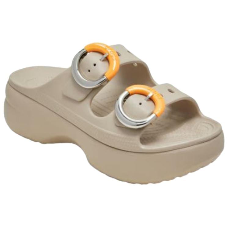 Crocs Samstag Rutschpantoffeln Damen Beige 213246-2NM