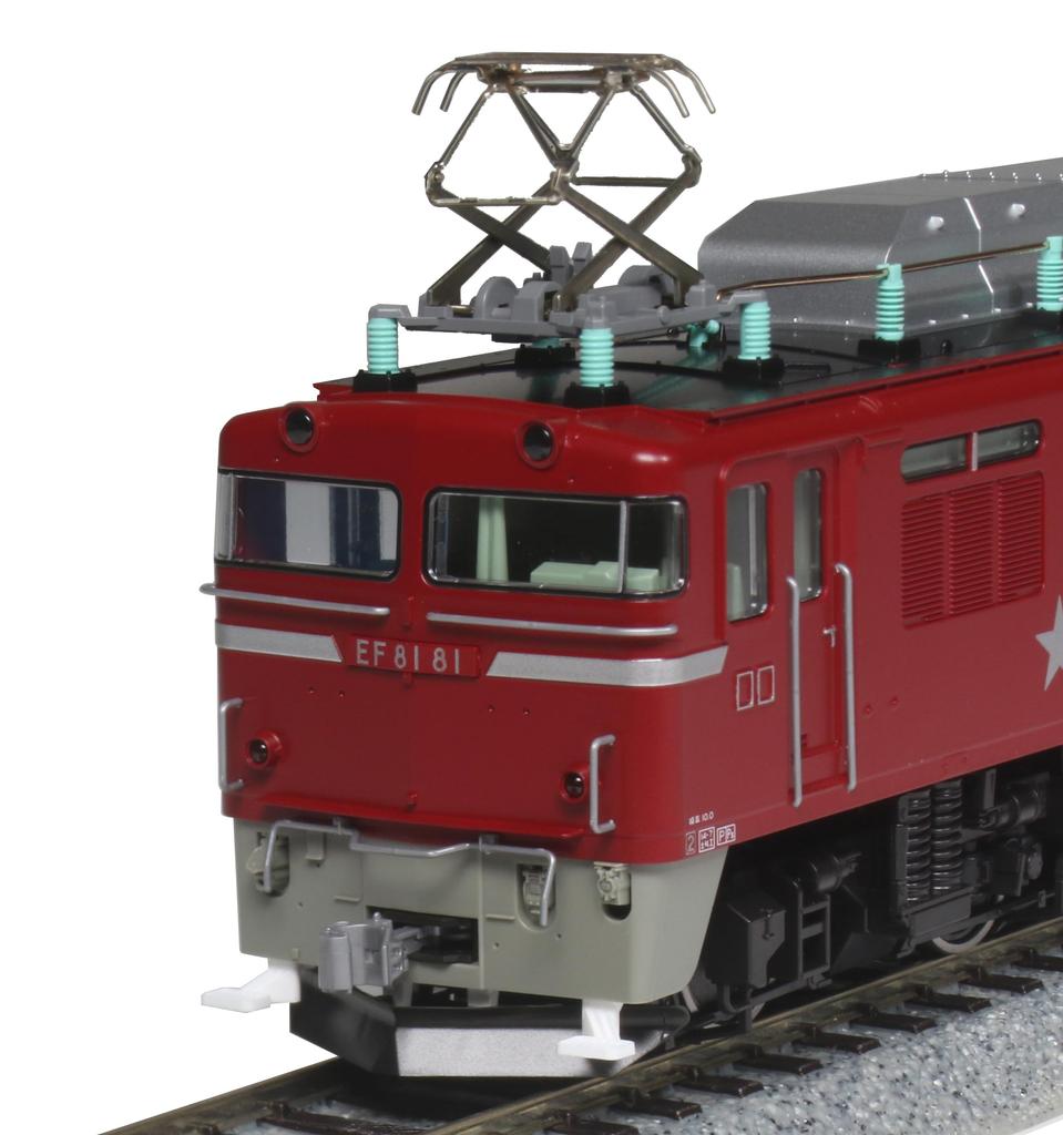 KATO HO Gauge EF81 81 Hokutosei Color Railway Model Electric Locomotive 1-323