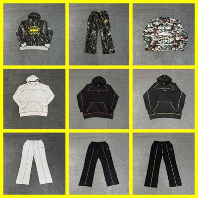 Unisex Hooded Streetwear Sweatshirt With Graphic Print Loose Fit Casual Sporty Pullover Fall