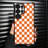 Retro Klassisches Schachbrett Gitter Beschichtung Handyhülle Für Samsung Galaxy S24 S25 FE S26 Edge S23 Ultra S22 S21 Plus S20 Anti-Fall Ai