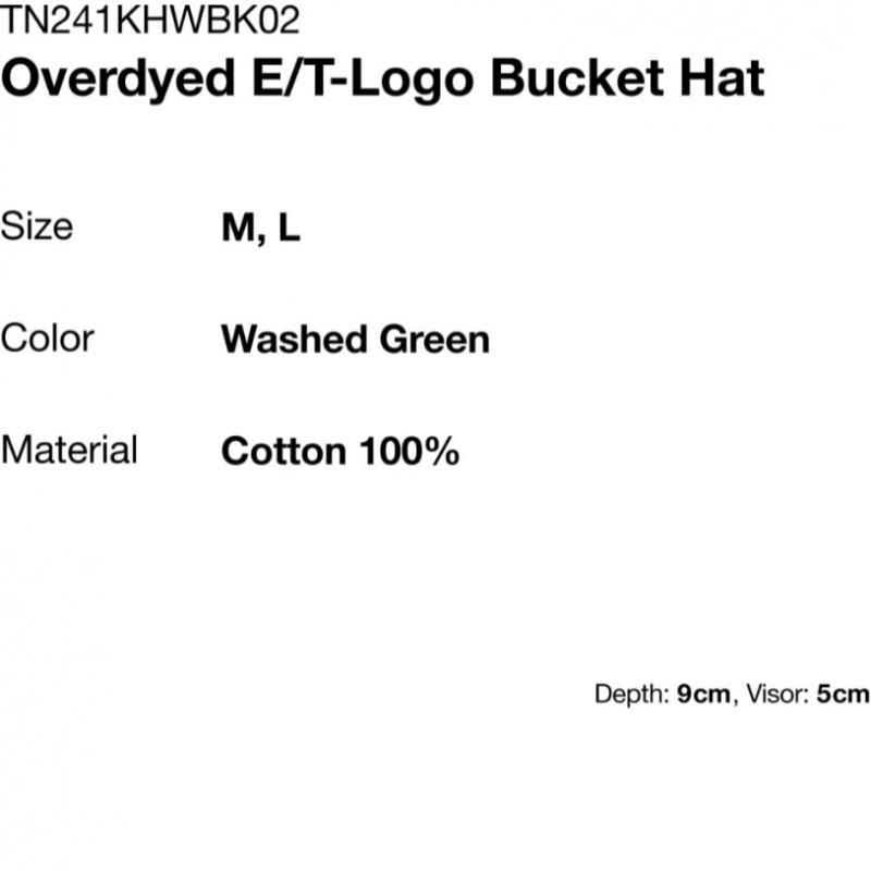 ThisisnEvErThaT OvErdyEd E T Logo buckET haT painTEd grEEn