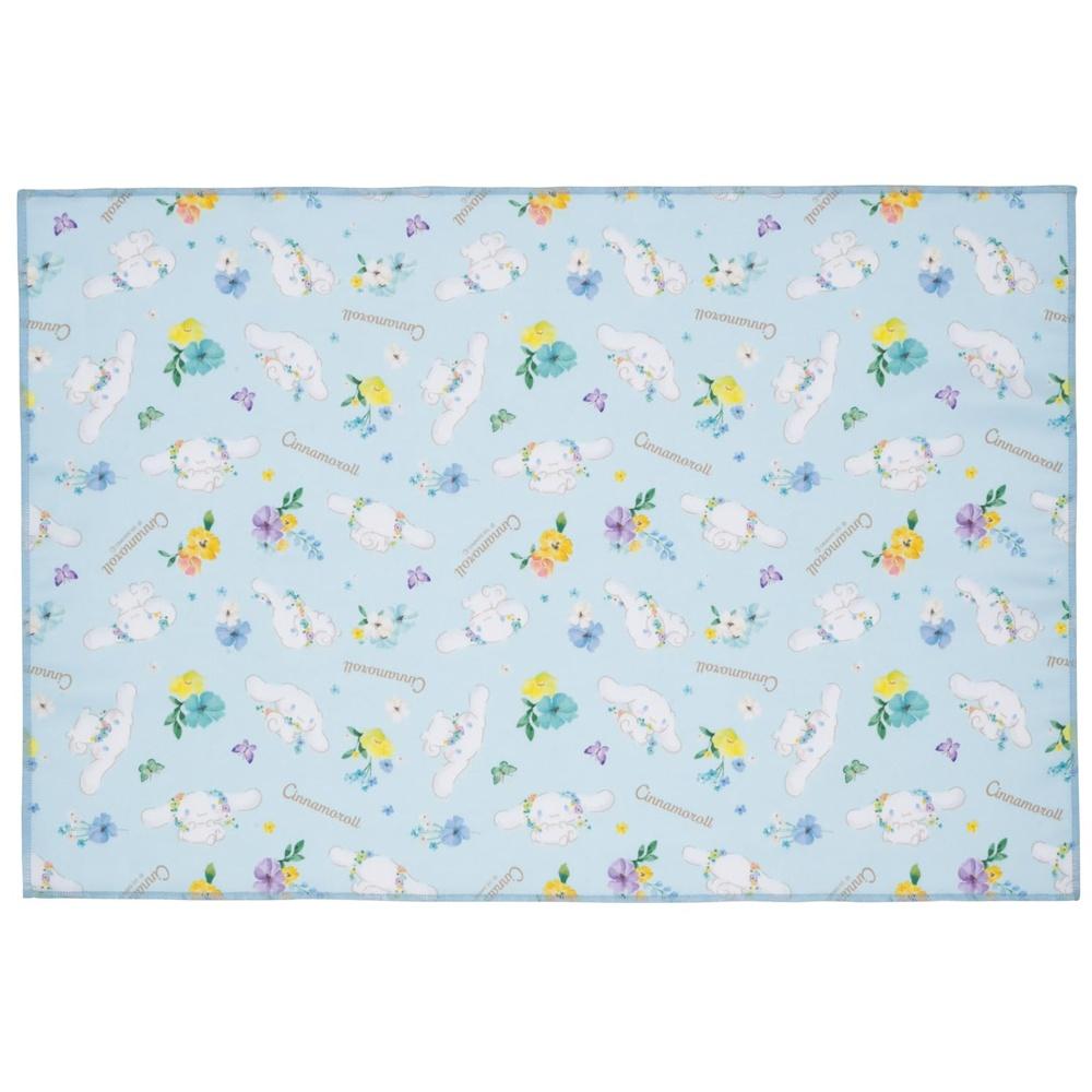 

Skater Placemat Large Lunch Cloth Nafkin 60 x 40cm Sanrio Cinnamoroll Pastel Vivid Watercolor Floral Pattern Girls LTM1C-A