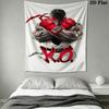 Street Fighter IV Wall Hanging Printed Fabric Blanket Decorative Tapestries for Bedroom Living Room Home Decor