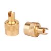 10Pcs Tire Valves Stem Caps Replacement Copper Auto Tyre Stem Cover Dust Cover Car Motorcycle Tire Valves Caps Enduring