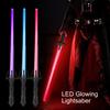 1/2Pcs Flash Stick Cool Lights Sound Effect Detachable Join-together Kids Adults Luminous Lightsaber Toy with Battle Sounds Daily Play
