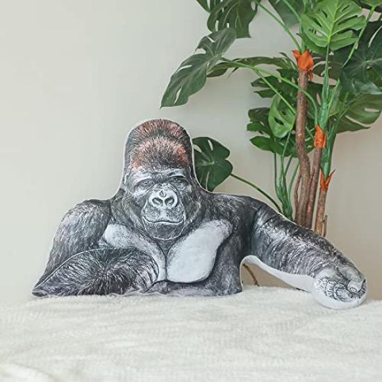 Plush Gorilla Monkey Animal Body Arm Cute Birthday Pillow, Pillow, Toy, Gift, Kids, Present, 4590cm