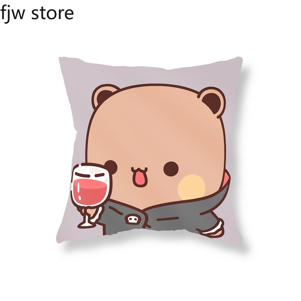 Halloween Decoration Throw Pillow Cover Cute Baby Panda Boob Cushion  Witch Vampire Pumpkin Party  Sofa Home