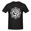 Unisex Ohm Sanskrit Retro T Shirt Streetwear Cotton Unisex Tshirt