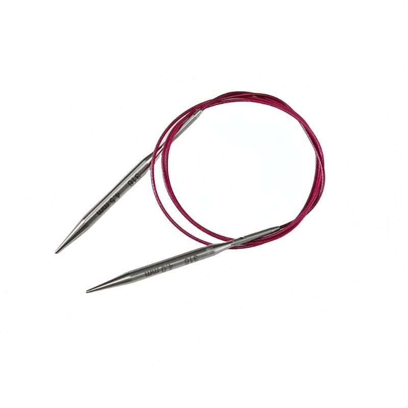 Stainless Interchangeable Crochet Needle Circular Knitting Needle Set Weaving Yarns Knitting Tool Weave Accessories Kits