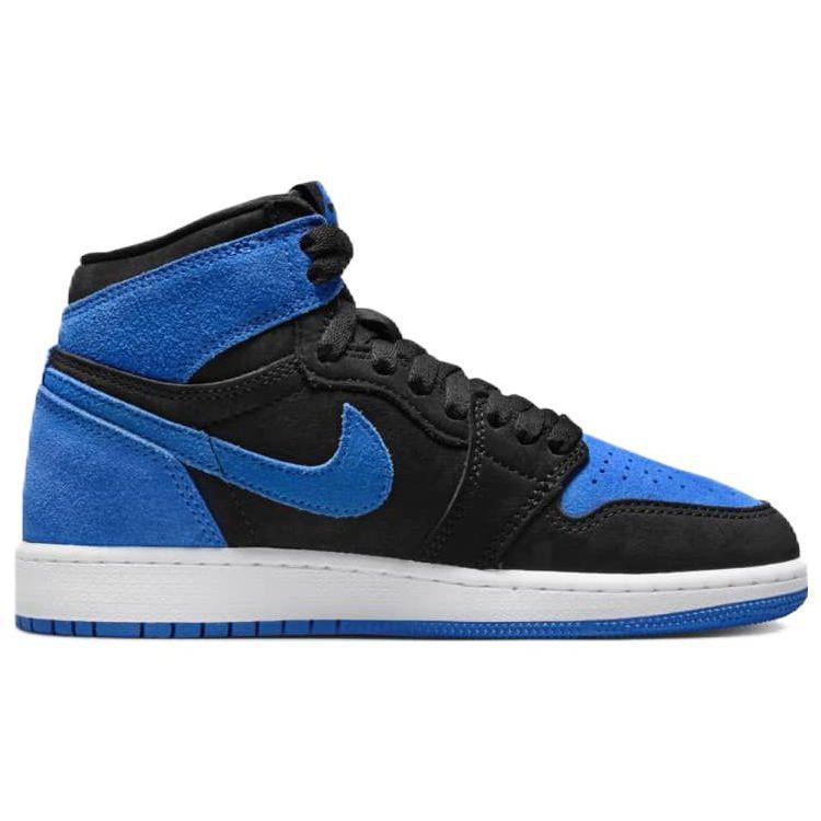 Air Jordan 1 Retro High OG GS Royal Reimagined Παιδικά Αθλητικά Παπούτσια Μπλε Μαύρο Βασιλικό Μπλε FD1437-042