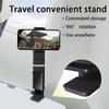 Portable Travel Phone Holder Airplane Train Car Seat Phone Stand Mount Foldable Rotatable Desk Selfie Support For Iphone Samsung